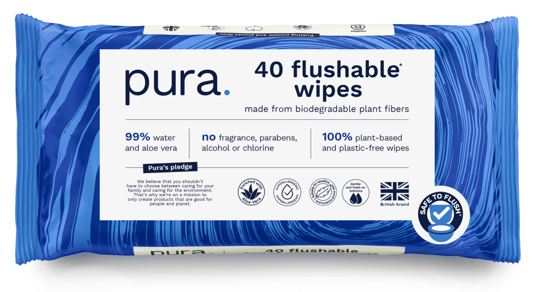 Flushable Toilet Wipes