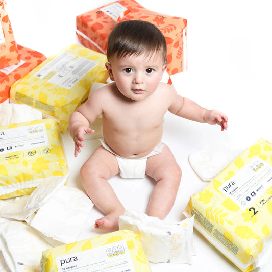 What makes Pura diapers eco-friendly?