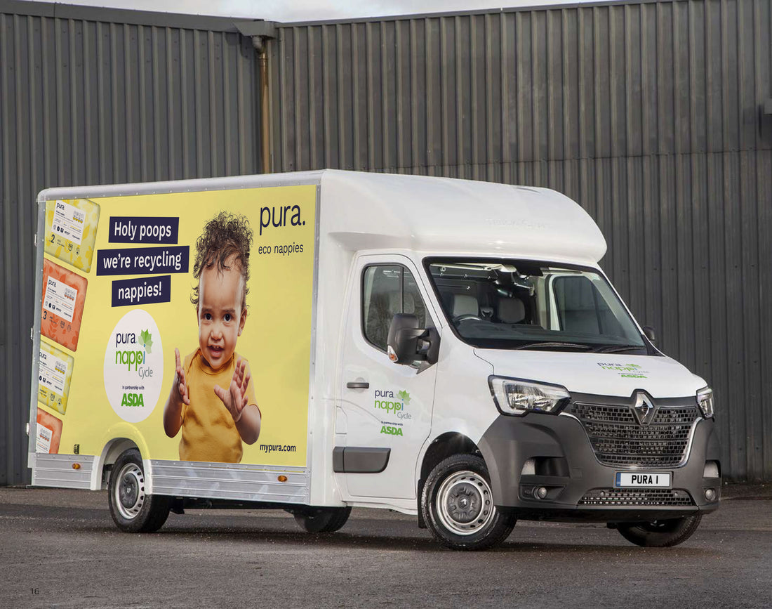 We give more than 31,000 used nappies a second life!