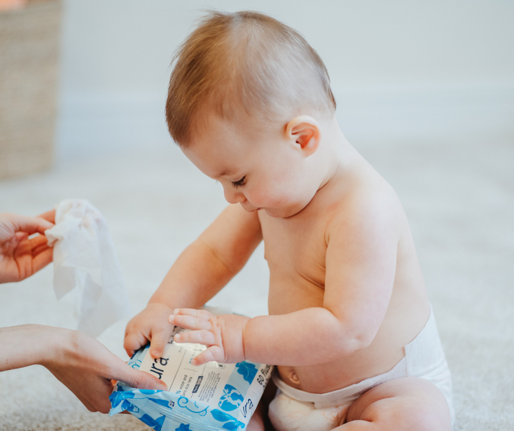 Why you should potty train with flushable toddler wipes!