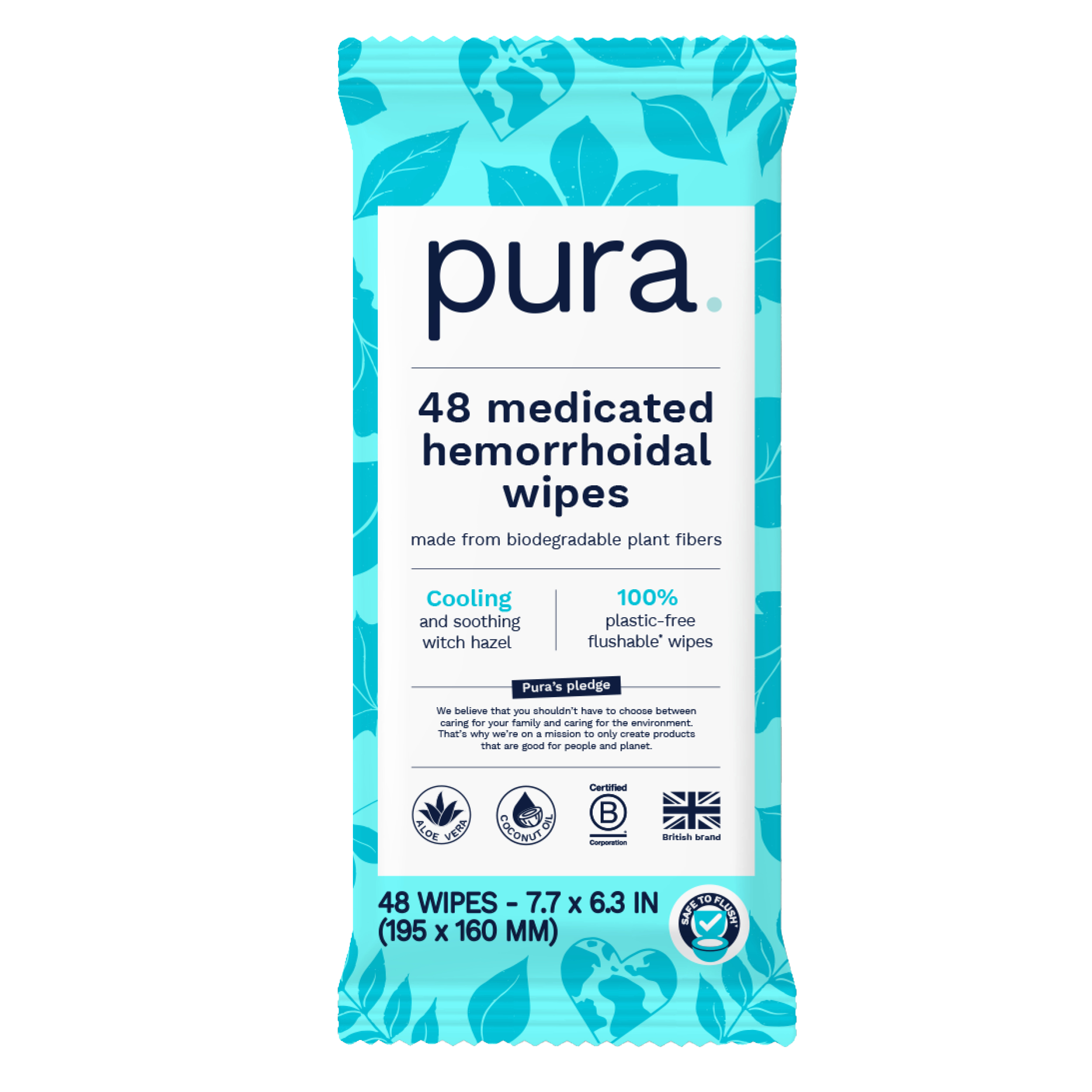 Medicated Hemorrhoidal Wipes