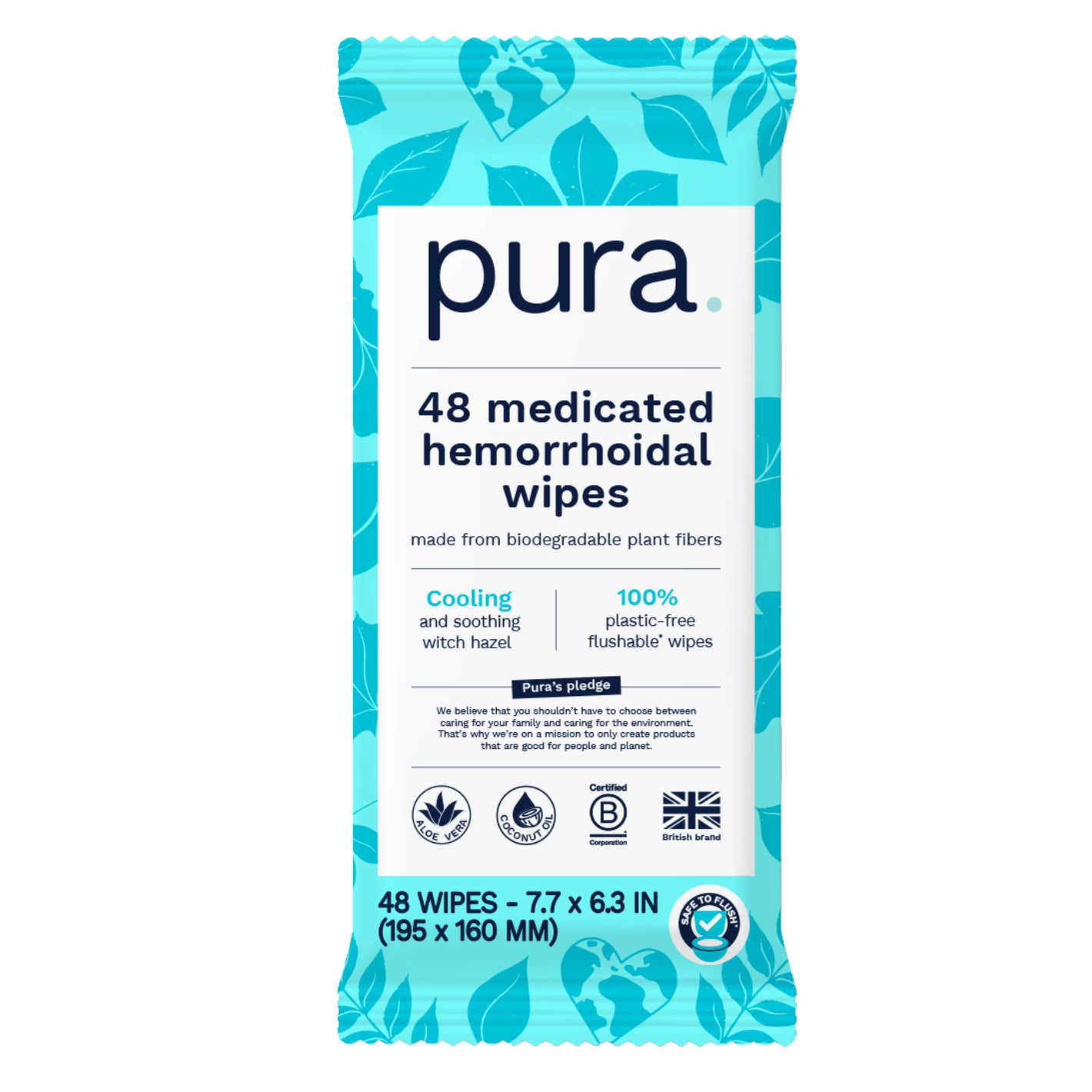 Medicated Hemorrhoidal Wipes