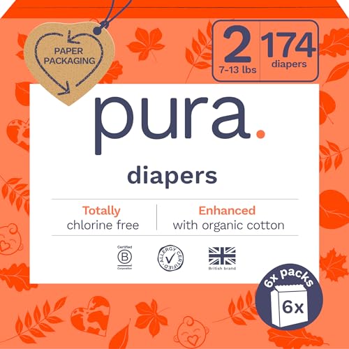 Diapers- Super Soft & Safe for Sensitive Skin - Size 2 - 6 pack