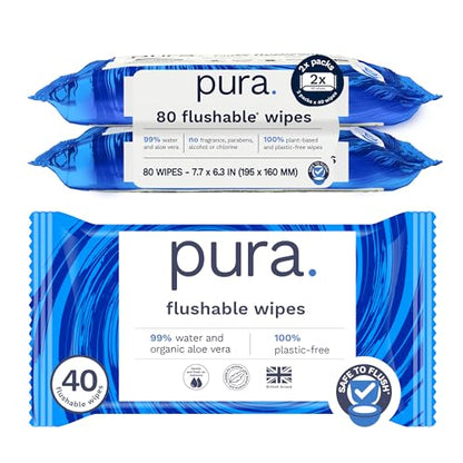Flushable Adult Toilet Wipes