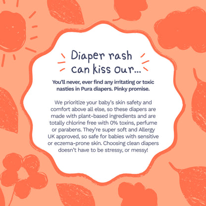 Diapers- Super Soft & Safe for Sensitive Skin