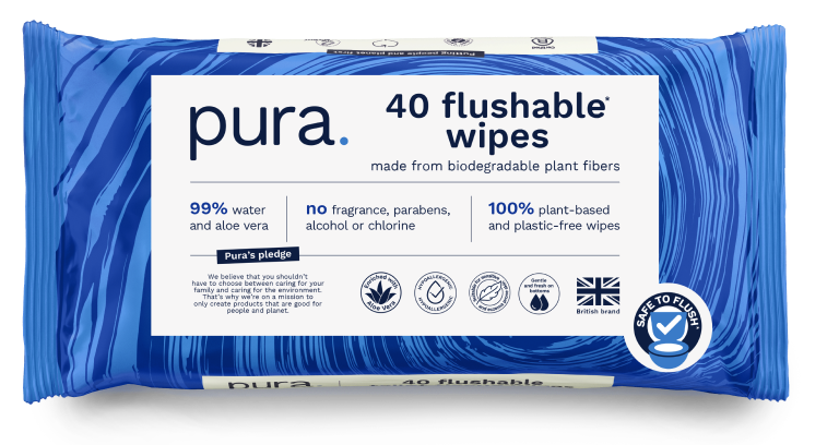 Flushable Toilet Wipes