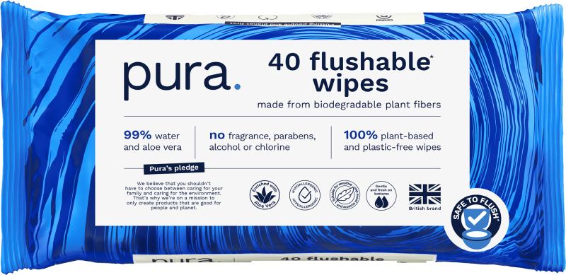 Flushable Toilet Wipes